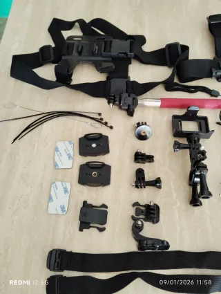 Grabadora de video negra. 1080P. HD DV wáter 30 m.