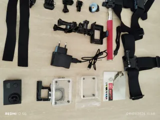 Grabadora de video negra. 1080P. HD DV wáter 30 m.