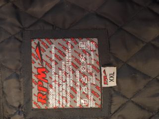Chaqueta Moto RPM Negra y Gris