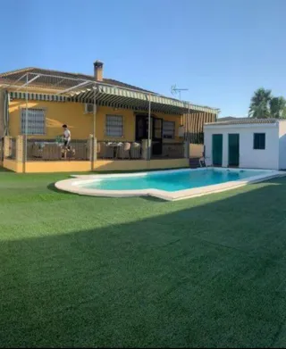 Césped artificial reciclado