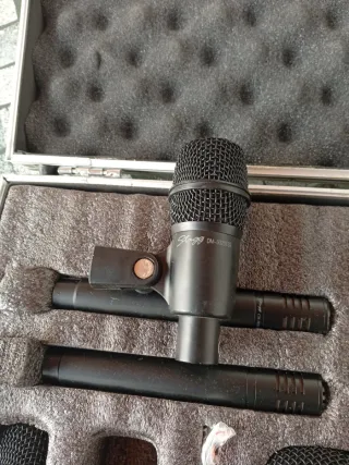 Kit Micrófonos Batería + Accesorios