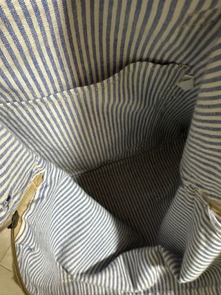 Borse BATELA 30x40 cm blu e marrone