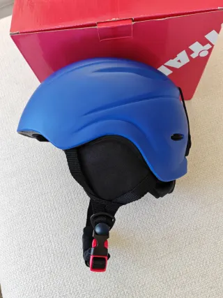 Casco Esquí Vital Sport Azul Talla Junior