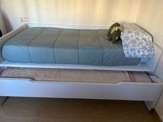 Cama nido con cajones y escritorio