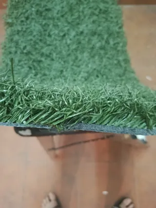Césped artificial en rollos