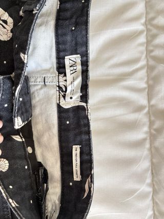 Zara Jeans Donna Vita Alta Fantasia Sirene