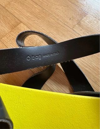 Borsa O bag donna gialla