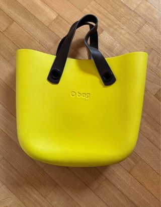 Borsa O bag donna gialla