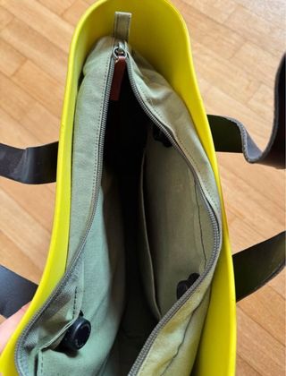 Borsa O bag donna gialla