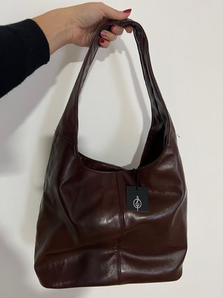 Bolso Hombro Marrón Stradivarius