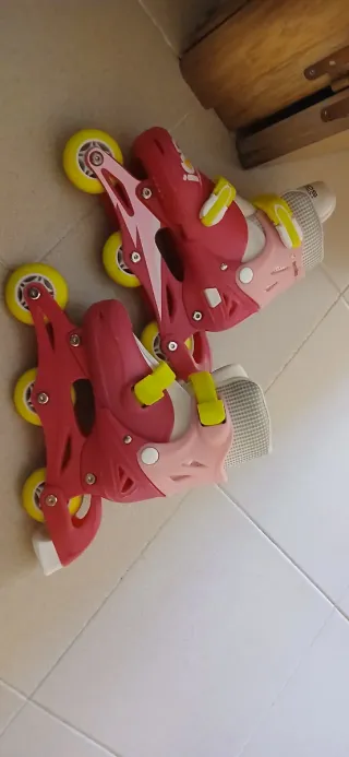 Patines en línea Talla 27-30 + Protecciones