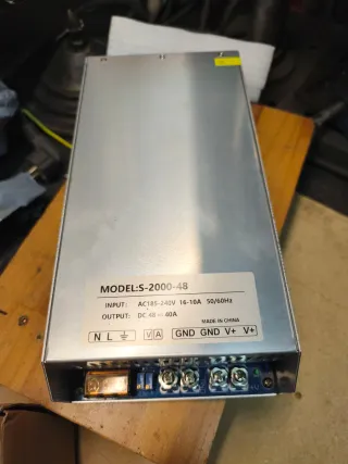 Fuente de alimentacion POTENTE 2000W 40A 48V