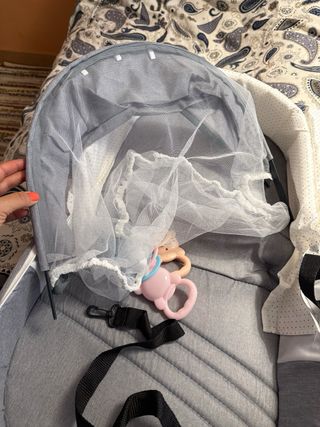 Cuna plegable compacta para bebé