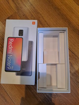 Xiaomi Redmi Note 9 Pro Caja Vacía