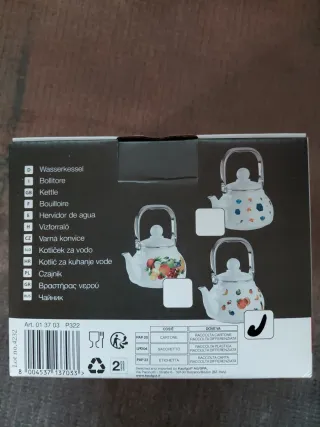 Bollitore smaltato 1.0 L