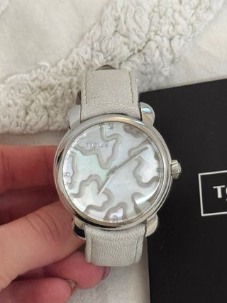 Reloj TOUS Plata y Blanco Elegante