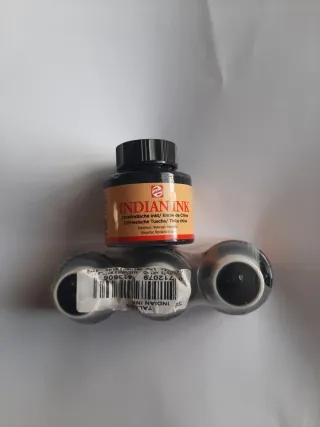 Tinta china Talens negra 11ml