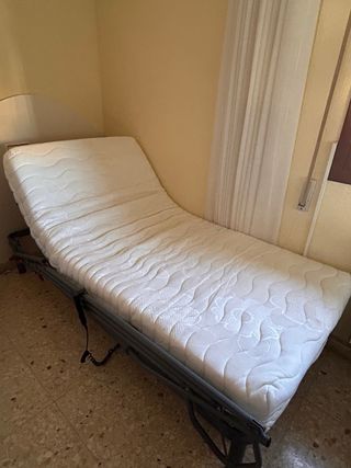 Cama geriátrica articulada