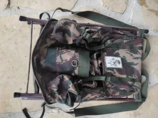 Silla Mochila Camuflaje Pesca