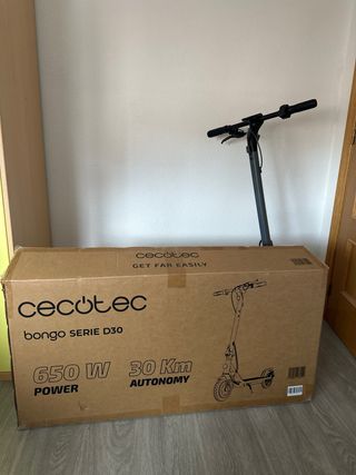 Patinete eléctrico Cecotec Bongo D30