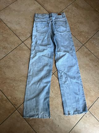 Jeans vita alta gamba dritta