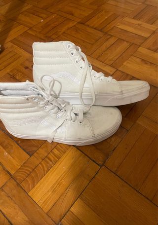 Vans Blancas Originales