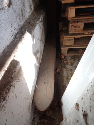 Uñas carretilla elevadora largas de 1500x160ancha