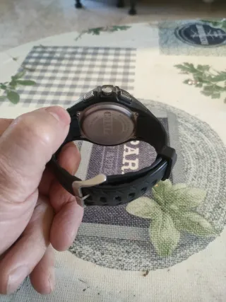 Reloj Calypso Digital y Analógico Naranja