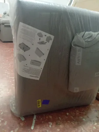 Colchoneta Plegable Antideslizante Gris