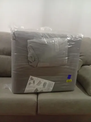 Colchoneta Plegable Antideslizante Gris