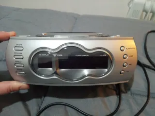 Radio Despertador CD Bluesky Plata