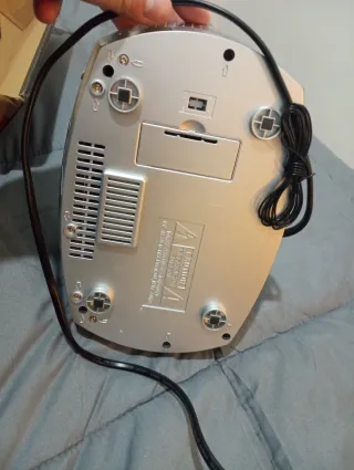 Radio Despertador CD Bluesky Plata