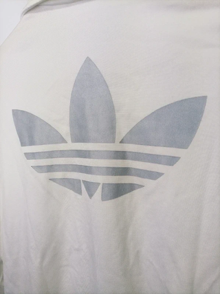 Chaqueta Adidas Firebird Vintage Blanca Gris