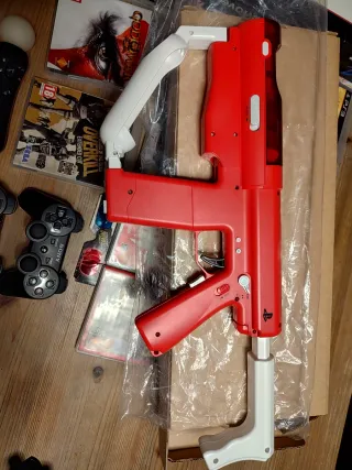 Lote PS3: 2 Sharp Shooters + Juegos