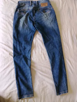 Jean Pitillo Talla 40 Hombre Azul