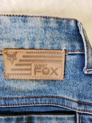 Jean Pitillo Talla 40 Hombre Azul