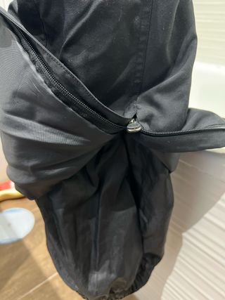 Equipación de esquí naranja y negra T.14-16