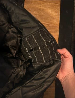 Chaqueta Nike x Stussy Lana Rayas Negra