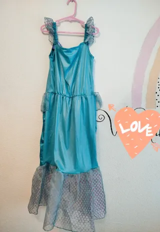 Disfraz infantil sirenita 7-9 años