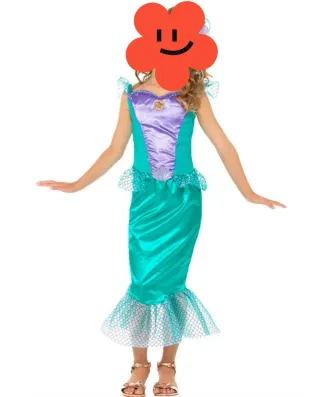Disfraz infantil sirenita 7-9 años