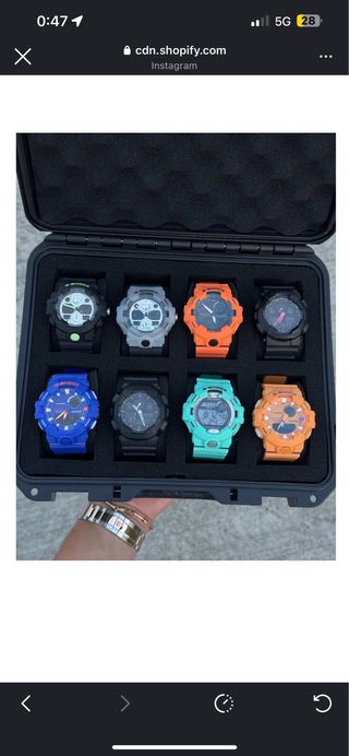Lote 6 Relojes Casio G-Shock