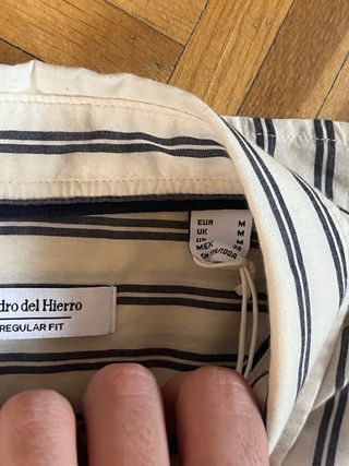 Camisa Pedro del Hierro Rayas NUEVA