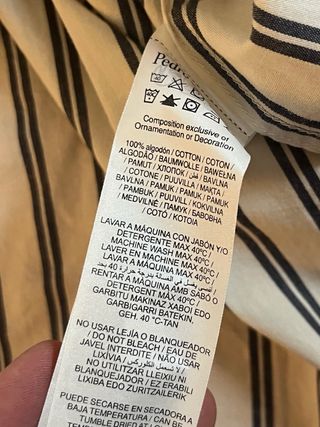 Camisa Pedro del Hierro Rayas NUEVA