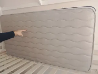 Colchón maxicuna y funda nórdica con relleno