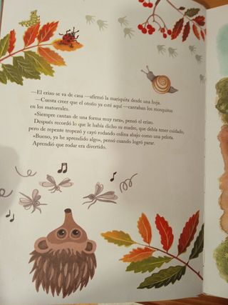Erizo se va de casa, Libro infantil ilustrado