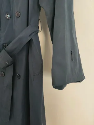 Trench YSL Vintage Azul