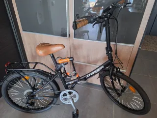 Bicicleta Megamo Zambra Plegable + Funda+kryptonit