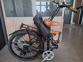 Bicicleta Megamo Zambra Plegable + Funda+kryptonit