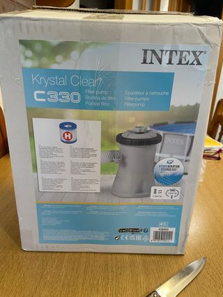 Depuradora Intex Krystal Clear 1.250 L/H