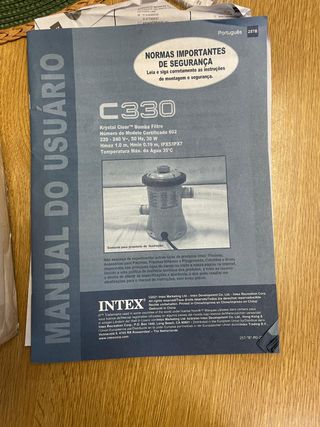 Depuradora Intex Krystal Clear 1.250 L/H